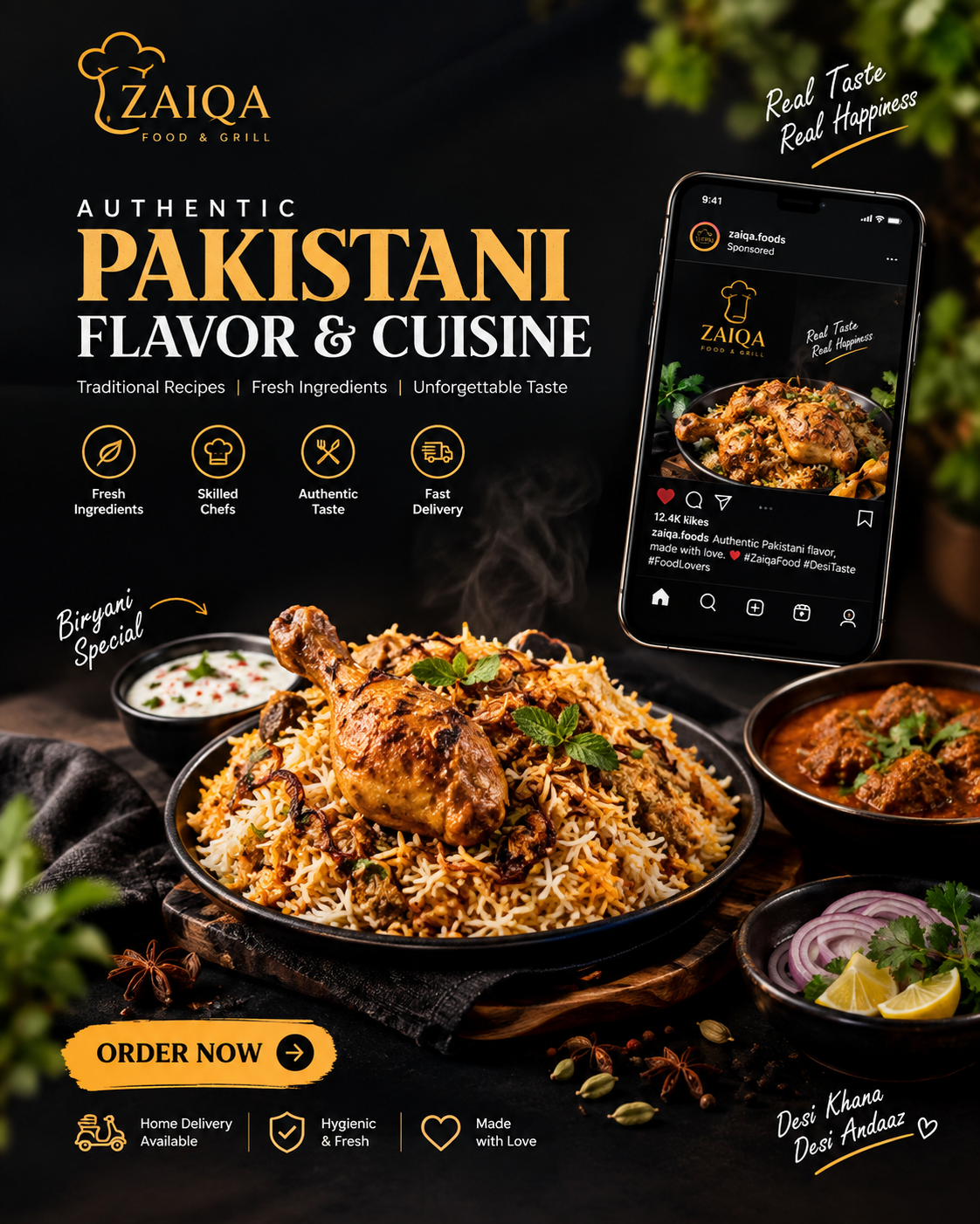 Spice Route Kitchen — Brand & Website — Branding & Web project by Premier Growth for Restaurant chain